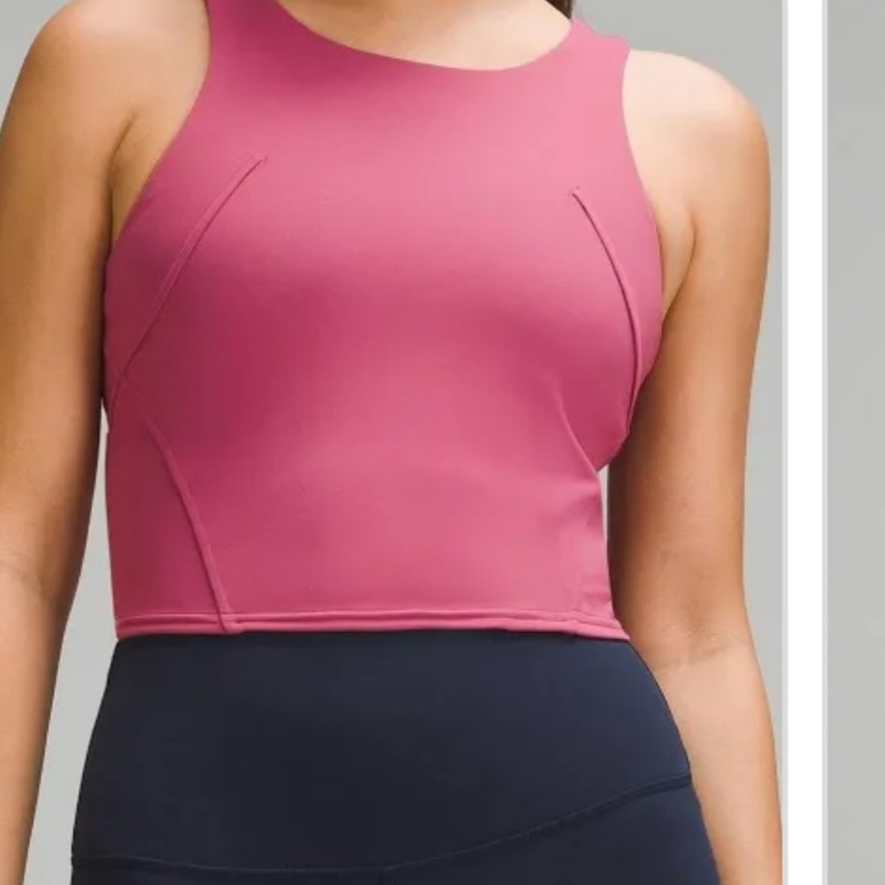 Lululemon Wunder Train Tank Washed Mauve 12
